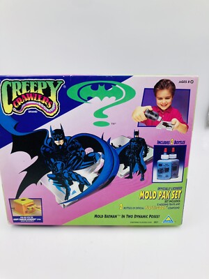 Creepy Crawlers Batman Mold Pak Set 1995 Toymax New & Sealed