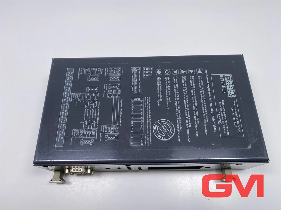 Phoenix Contact Módulo De Conexión IBS PLC5 DSC/I-T Placa De Terminación 2719027 - Imagen 3 de 4