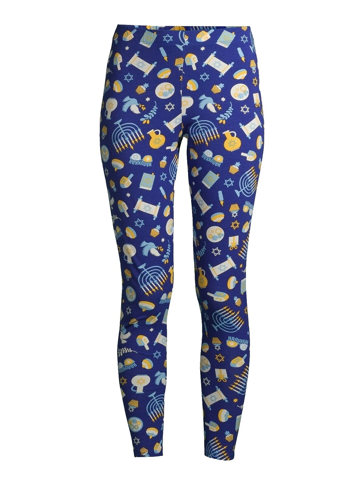 No Boundaries Christmas Cotton Blend Leggings for Women