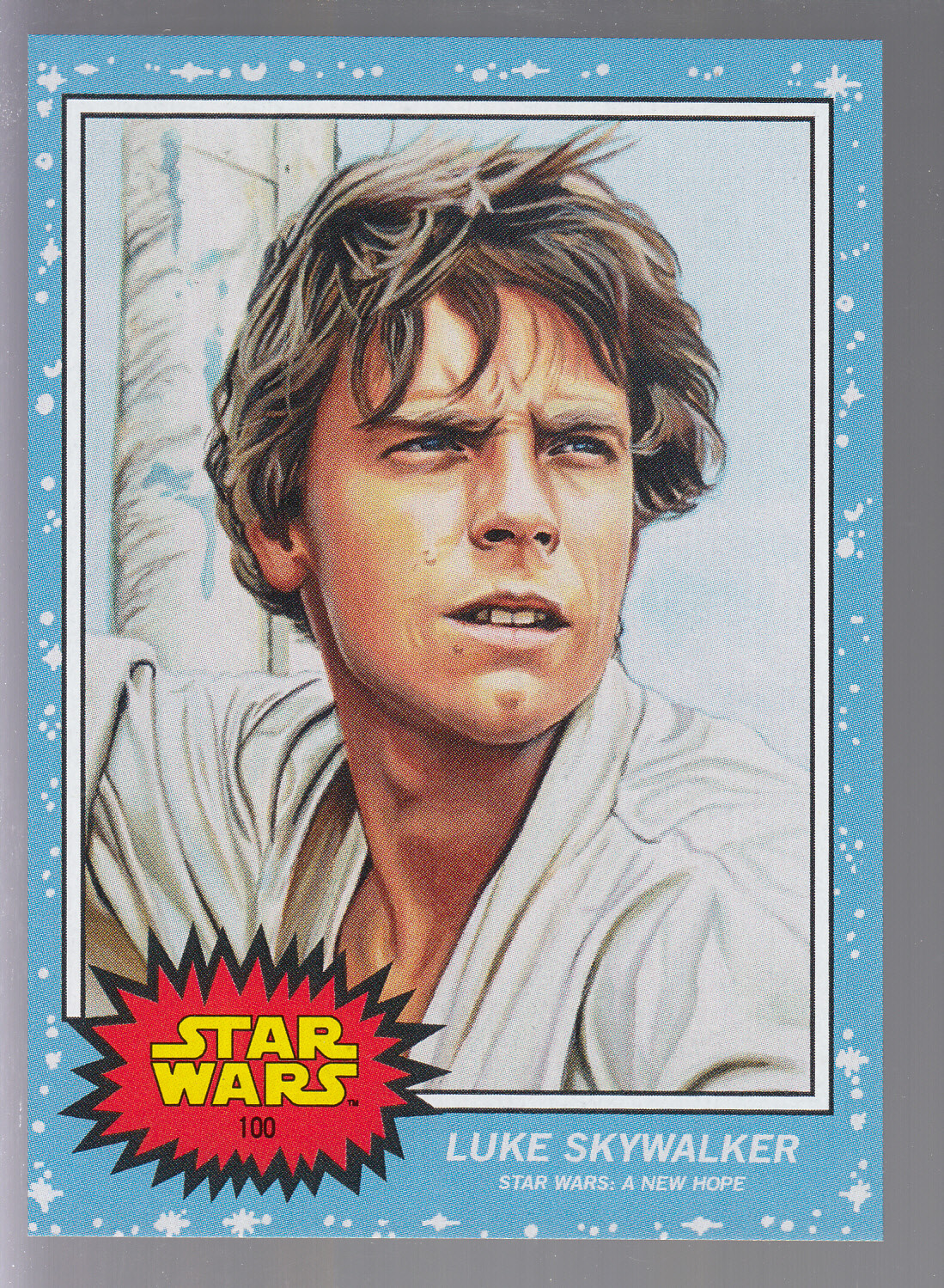 Star Wars 2020 Topps The Living Set Base Card #100 Luke Skywalker /2833 New Hope