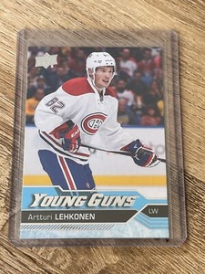  2016-17 Upper Deck #232 Artturi LEHKONEN RC Young Guns