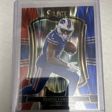 2025 Panini Select Premier Level Prizm Curtis Samuel Buffalo Bills #184