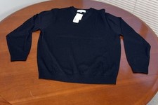 Turnbury Men's Black V-Neck Sweater Size M