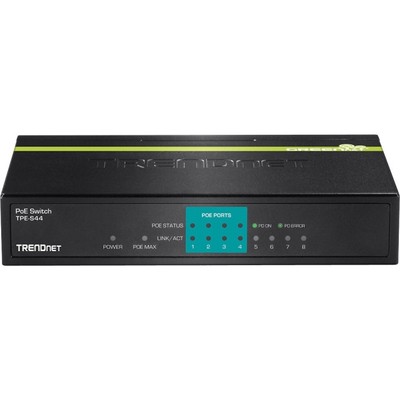 TRENDnet TPE-S44 8-Port 10/100Mbps PoE Switch