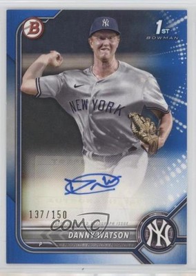 2022 Bowman Paper Prospect Blue Border 137/150 Danny Watson #PPA-DW Auto 0v0