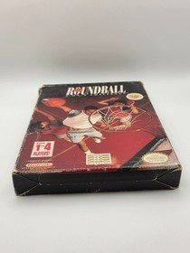 Roundball 2 on 2 Challenge (Nintendo, NES 1992) Complete CIB- Tested & Working
