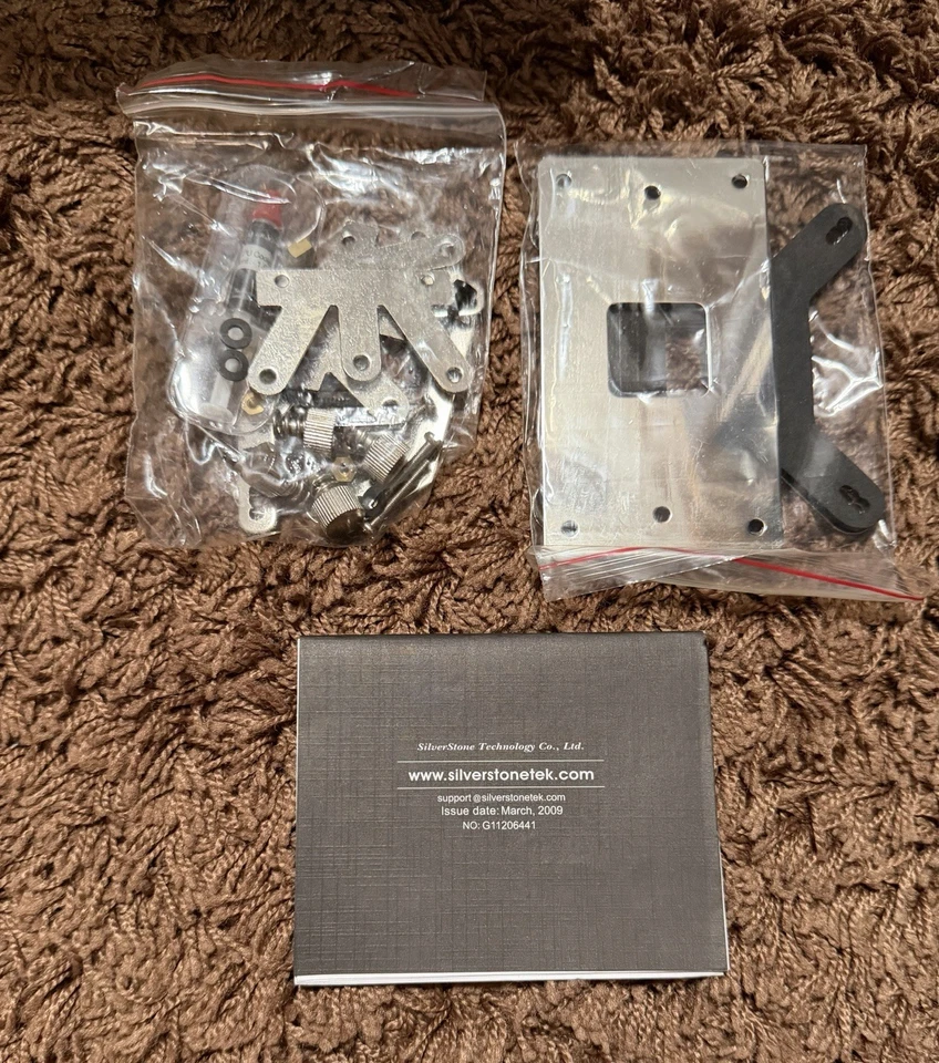 SilverStone NT06-E CPU Cooler Copper Aluminum Compact Design Grade A SN10480679 - Image 3 of 4