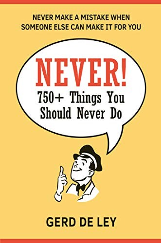 Never!.by De-Ley  New 9781578267965 Fast Free Shipping>|