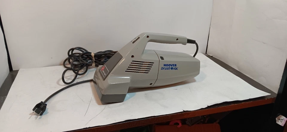 Vintage Hoover S1083 Brush Vac Heavy Duty Handheld Vacuum Cleaner Works Great - Image 3 of 4