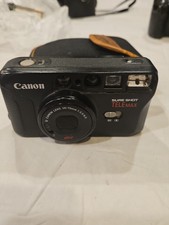 Vintage Canon Sure Shot Telemax 35mm Film Camera 38-70mm Zoom Lens Tested