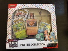 Nintendo Pok mon TCG Scarlet Violet - 151 Poster Collection Box - 3 Packs