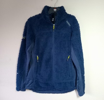 Tog24 Fleece Damen durchgehender Reißverschluss Größe 10 marineblau Active Series TCZ300