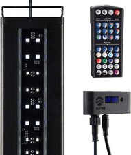 24" - 36" Inch Satellite Freshwater LED Plus Full Spectrum RGB W Light for Aqua