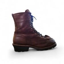 Chippewa 73100 Men's 13W Waterproof Logger Boots Leather Vibram Sole Work 8"