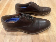 VINCE CAMUTO Men's Loxley Cap Toe "Mocha" Dark Brown Oxford Dress Shoe Size 11