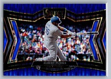 2025 Panini Select #211 Albert Pujols Blue Pulsar Prizms #/99
