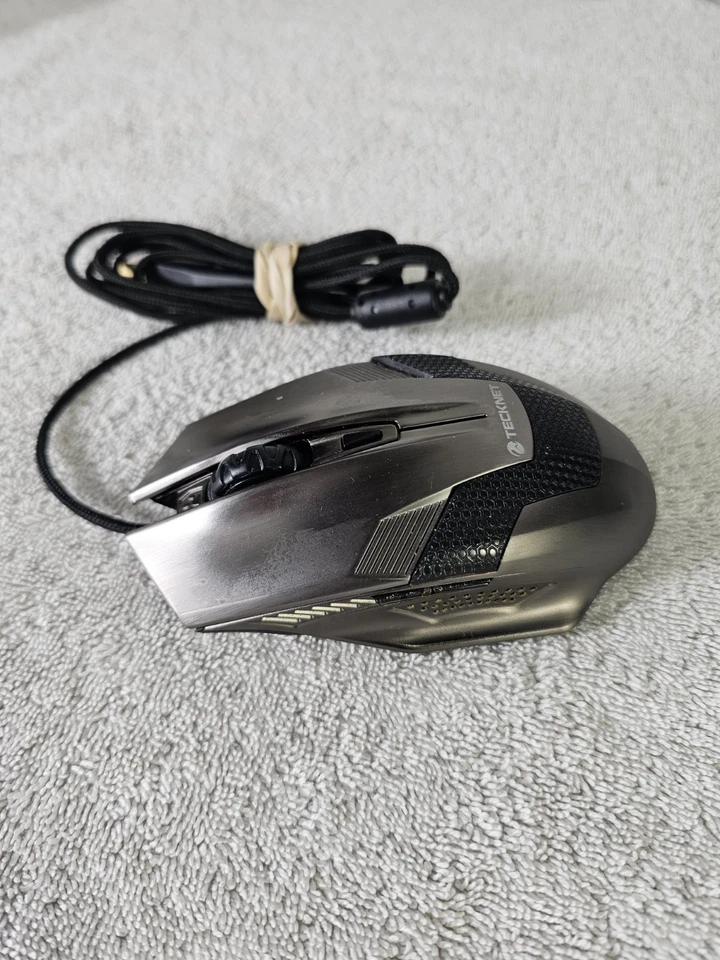 TECKNET Blue/Black M268 6D Gaming Mouse TESTED WORKS - Image 3 of 4