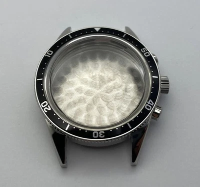 Valjoux 7734 Boitier Yachting En Acier Avec Perlage Sur Le Fond Diametre 38mm - Photo 1/4