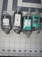 4- Lot 74 And 75XL Ink Cartridge for HP C4280 C5280 C4480 C4250 D4260 J5780