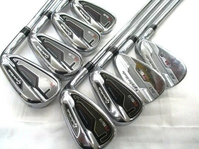 TaylorMade RSi 1 Eisensatz 5-9, Pw, AW, SW 8-teilig Flex Regular AeroBurner S...