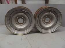 Vintage Steel Wheels 5on5 5x5 15 Rims 15x6 Gm