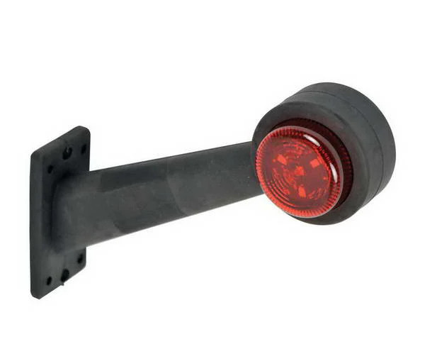 Feu de gabarit LED diagonal droit 200mm pour camping-car et caravane