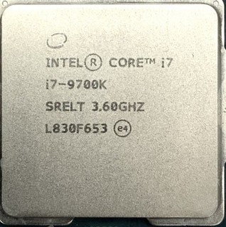 Intel Core i7 9700K 3.6GHz Octa Core FCLGA1151 CPU Processor SRG15