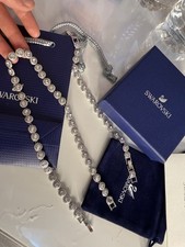 Swaroski Angelic Necklace And Bracelet