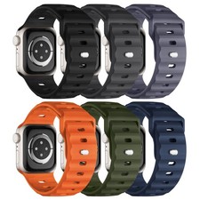 Sport Bands 6-Pack Compatible with Apple Watch Ultra 2 Band 49mm 46mm 45mm 44...