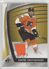 2017-18 SP Game Used Gold Jersey Shayne Gostisbehere #28 7o1
