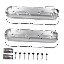 Valve Cover Compatible with Chevy Avalanche Silverado WHITE Upgrade Aluminum 