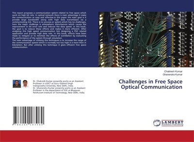 Challenges in Free Space Optical Communication Chakresh Kumar (u. a.) Buch 2021
