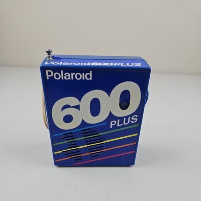 Polaroid 600 Plus, Promotional AM/FM radio w/ Battery Holder.  Untested.