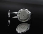 GEORG JENSEN Vivianna Torun Open Bangle Watch, Mirror # 226