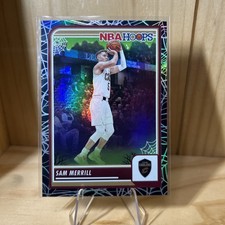 2023-24 Panini Haunted Hoops - Sam Merrill #233 Holo Webs