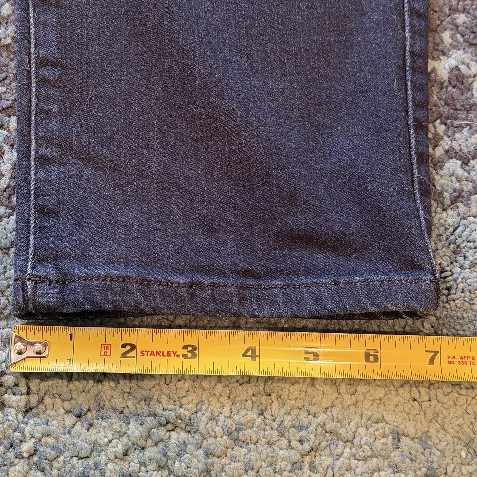 AG Adriano Goldschmied Jeans Mens 31x34 Dark Wash Blue Straight Denim Pants thumbnail 12