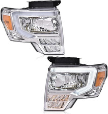 LED Headlights Assemblies Fit Ford F150 2009-2014