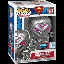 Funko Pop Heroes Superman Brainiac #574 NYCC 2023 Exclusive Limited Edition