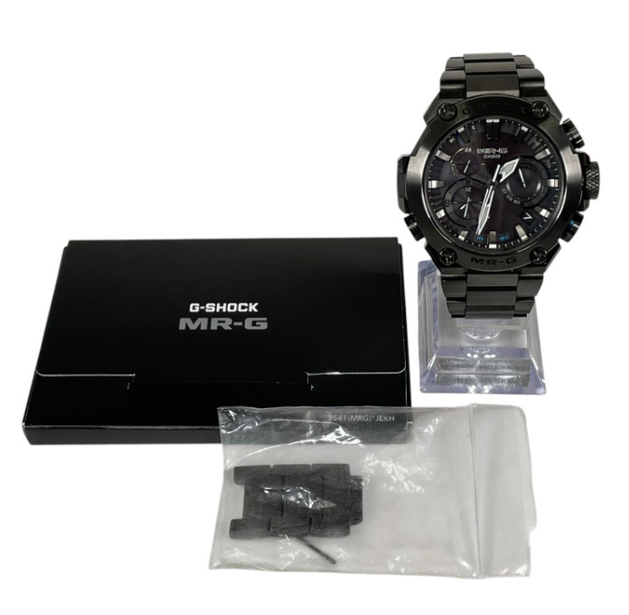 G-SHOCK WATCH MRG-B2000B-1A1JR MR-G SOLAR RADIO TITANIUM BLACK DIAL MEN'S 45MM image 2