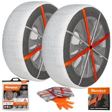 For Commercial Vehicles And Trucks Al64 Snow Socks For Tires Pack Of 2
