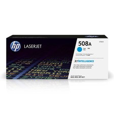 HP 508A Cyan Toner Cartridge Printers  Works with Color Laserjet Enterprise M55