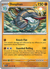 Donphan - Surging Sparks Near Mint Pokemon TCG