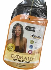 EZ-Braid Professional Pre Stretched Braiding Hair 26-inch 1 Black
