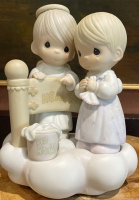 Precious Moments 6  Figurine NO TEARS PAST THE GATE 101826 Enesco 1986 Vintage