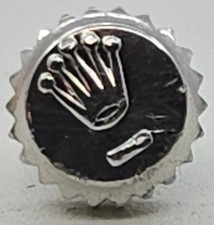 Rolex Crown 6mm , 24 603 0 , Stainless Steel, AAA Condition ,