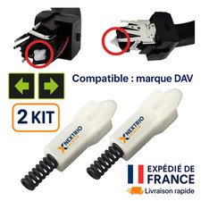 Kit réparation clignotant COM2000 DAV – Commodo Peugeot Citroën 206 307 PSA x2