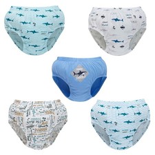 SHARK Group BOY UNDERPANTS Panties Briefs Kids Underwear 2-14Y