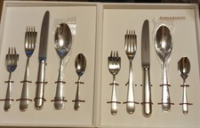 ROBBE & BERKING DANTE 10TL MEN&Uuml;BESTECK F&Uuml;R 2 PERSONEN 925 STERLING SILBER - OVP