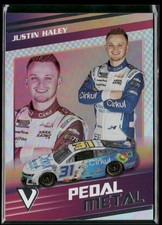 2023 Panini Chronicles #4 Justin Haley Pedal to the Metal