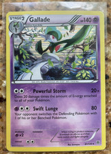 Pokemon TCG 2012 Black & White Plasma Storm Holo Gallade 61/135 (LP) on eBay